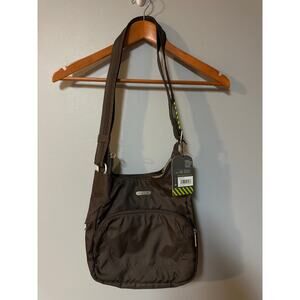 Travelon Essential Messenger Bag Brown Crossbody Purse – NWT